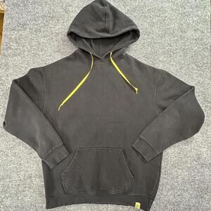 AJR Band Black Hoodie with Yellow Drawstrings Bummerland Graphic #274